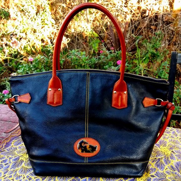 Dooney & Bourke Handbags - Dooney & Bourke Fairfield Champosa Leather Tote
